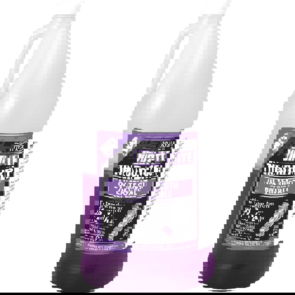 Threadlocker: Purple, Liquid, 1 L, Jug